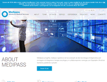 Tablet Screenshot of medipass.it